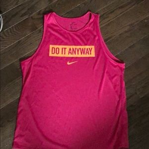 Nike dri-fit tank top